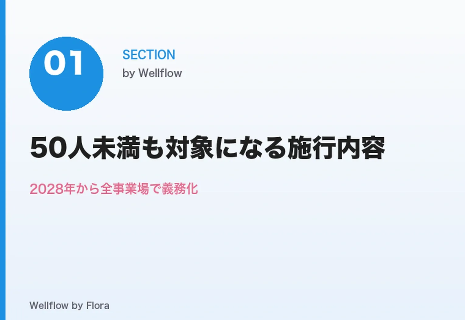 ストレスチェック 50人未満も対象になる2028年施行